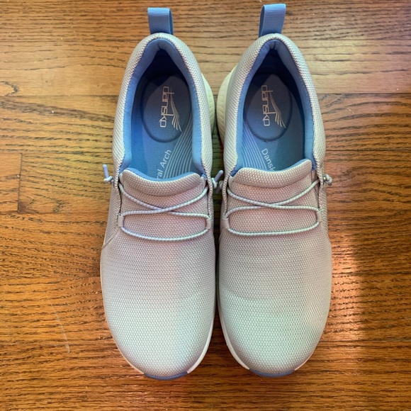 Marlee Dansko slip on grey and blue walking tennis shoes sneaker size 38 (7.5-8) - Picture 8 of 13
